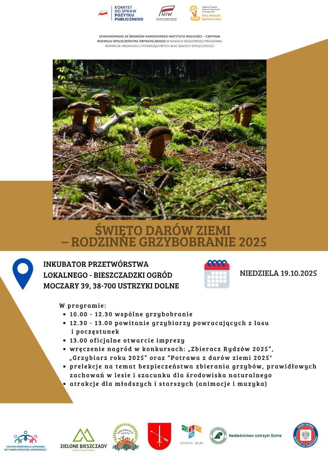 Rodzinne Grzybobranie
