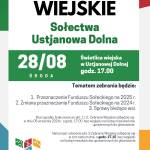 Kolejne zebrania wiejskie<br/>fot. Gmina Ustrzyki Dolne